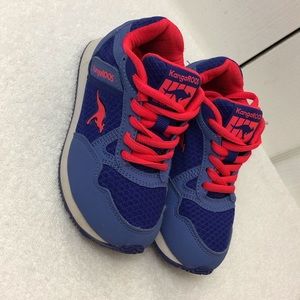 KangaROOS Purple & Hot Pink Sneakers Sz 10 1/2
